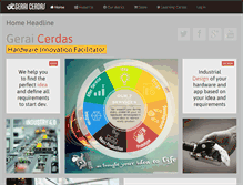 Tablet Screenshot of geraicerdas.com